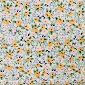 Easter - Easter Collection - Garden Party - Rosa - Cream Fabric - Rifle Paper Co - RP305-AM10