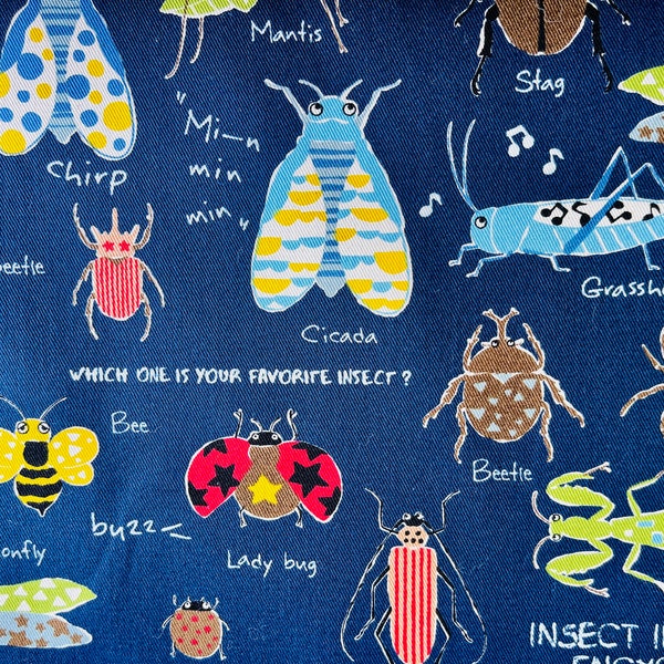 Insect Fabric Etsy
