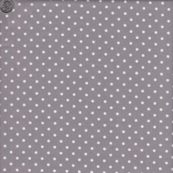 Petits Dots Ash - Les Petits - Ami Sinibaldi for Art Gallery Fabrics - quilting cotton fabric LEP-710