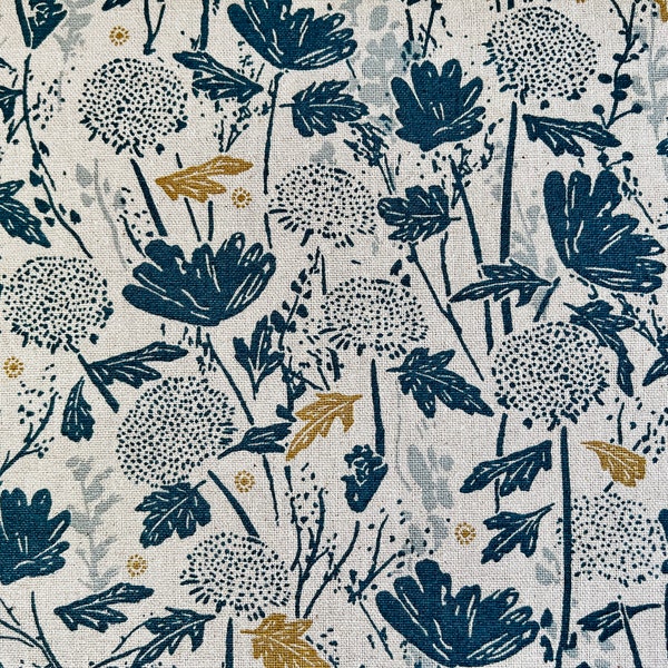 Folk Floral Fabric Etsy