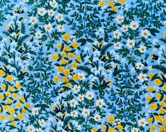 Cotton + Steel Rifle Paper Co. Camont Quilting Cotton - Wildwood Garden