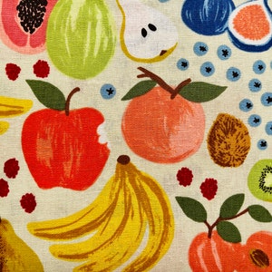Frutteto-Fruttiera-Tessuto in tela color crema-Carta fucile Co-Cotone+Acciaio-RP1200-CR5C