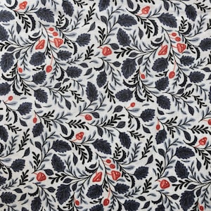 Earth Magic - Mushroom Forest - Periwinkle Fabric - Erin McManness - Cotton+Steel - Quilting Cotton Fabric - EM 102-PE2