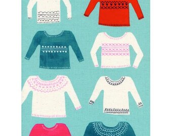 Noel My Favorite Sweater Alexia Marcelle Abegg Cotton+Steel Quilting Cotton C5133-002