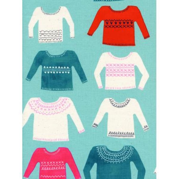 Noel My Favorite Sweater Alexia Marcelle Abegg Cotton+Steel Quilting Cotton C5133-002