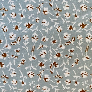 Summer Folk - kleine bloemetjes - Breeze Fabric-Lissie Teehee - Katoen + Staal - Ll102-BR1