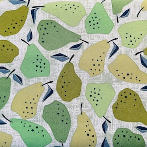 Under the Apple Tree-Quince Green Fabric-Loes Van Oosten