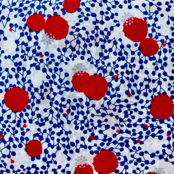 Berry Berry - Kokka - Echino - Japanese Fabric - Cotton Lawn Fabric