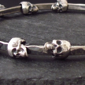 PUNK BRACELET SKULL