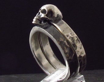 SKULL DOUBLE RING