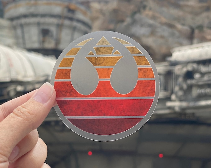 Featured listing image: Star Wars Rebel Sticker - Rebel Alliance Sticker