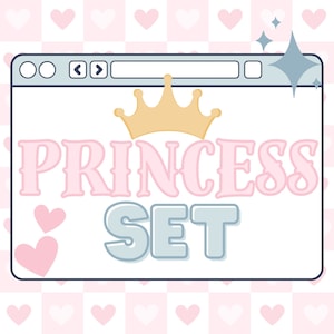 Princess Pack Discount Sticker Set