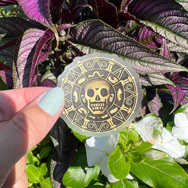 Pirate Medallion Sticker