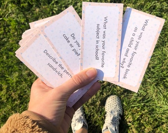 PRINTABLE: Modern Design Conversation Starter Cards (DIGITAL DOWNLOAD)