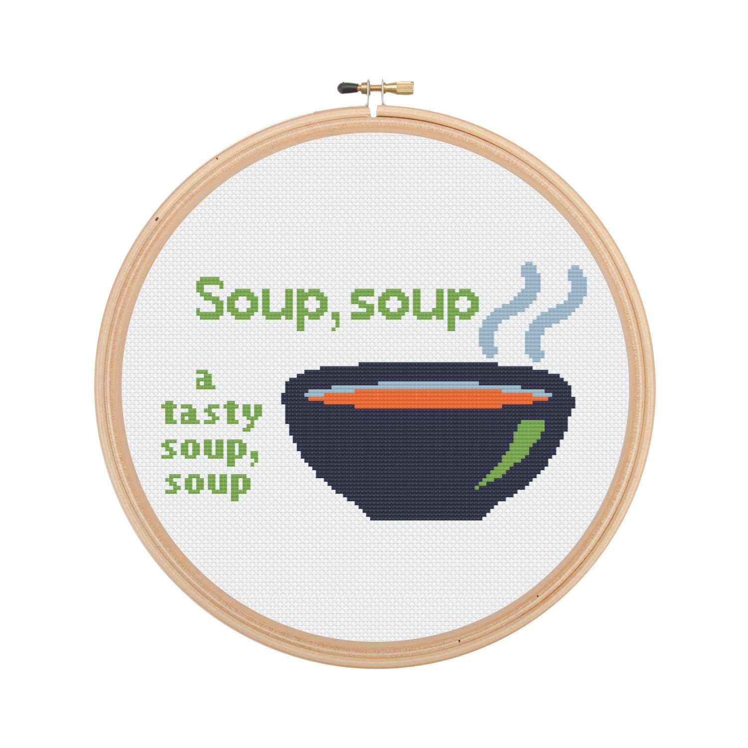 Mighty Boosh Soup Cross Stitch Pattern Instant Download Etsy