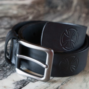 Premium Handcrafted Leather Belt for Men | Personalized Genuine Leather Belt | Artisan Gift for Him, Dad, Husband – Free Custom Engraving