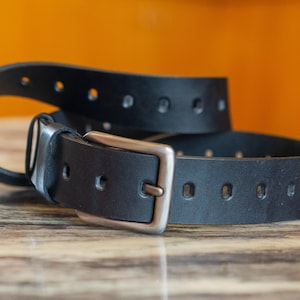 Premium Handcrafted Leather Belt for Men | Personalized Genuine Leather Belt | Artisan Gift for Him, Dad, Husband – Free Custom Engraving