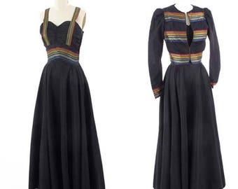 black velvet bell bottoms