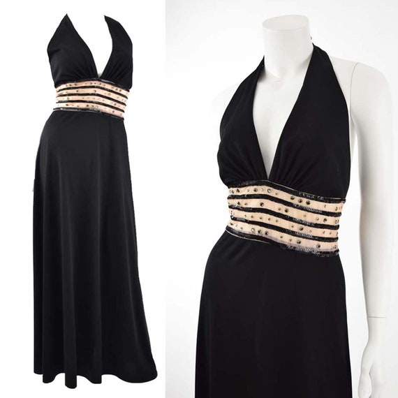 halter maxi dress formal