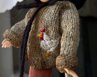 Knitted sweater for Blythe
