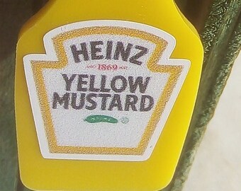 Sonderbestellung für Karen: 20 Heinz Mustard Schlüsselanhänger/ Ketten