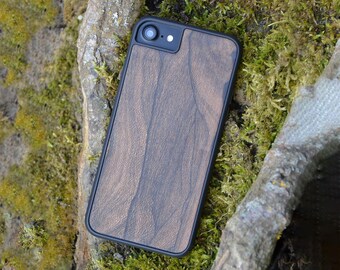 Wood Phone Case - Ziricote / Rare Species, All Natural, Eco friendly, Sustainable / iPhone, Samsung, Google Pixel, Huawei / FREE Shipping