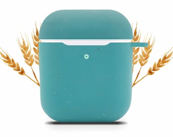 Biodegradable AirPods Case, Ocean Blue - Eco Friendly, Compostable, Plant Based Cover