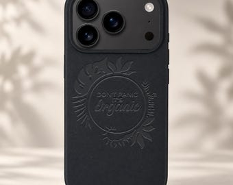 Biodegradable Phone Case for iPhone 18 17 16 15 14 13 12 - Eco-Friendly, Compostable, Plant-Based