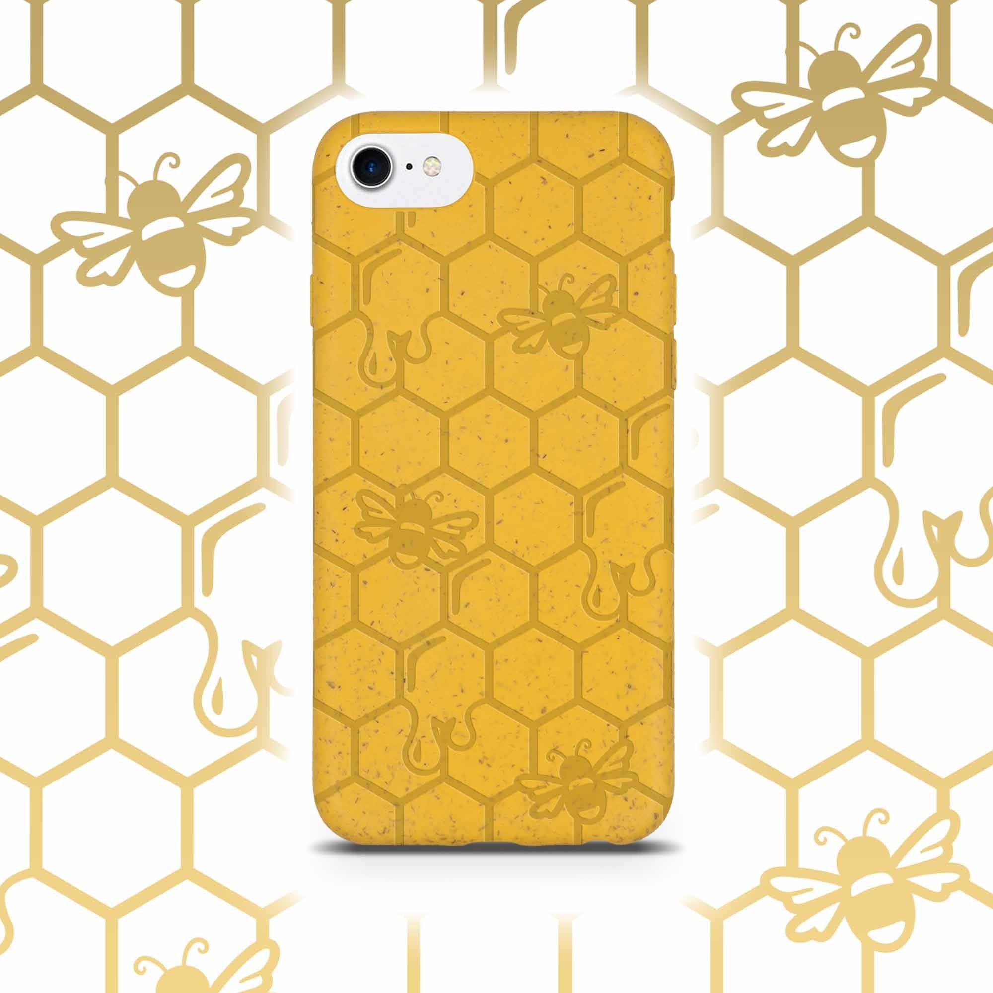 Pela Case | iPhone 6/6s/7/8/se Honey (Bee Edition) Compostable