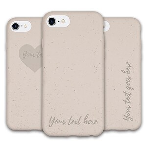 Biodegradable personalization Options Natural White