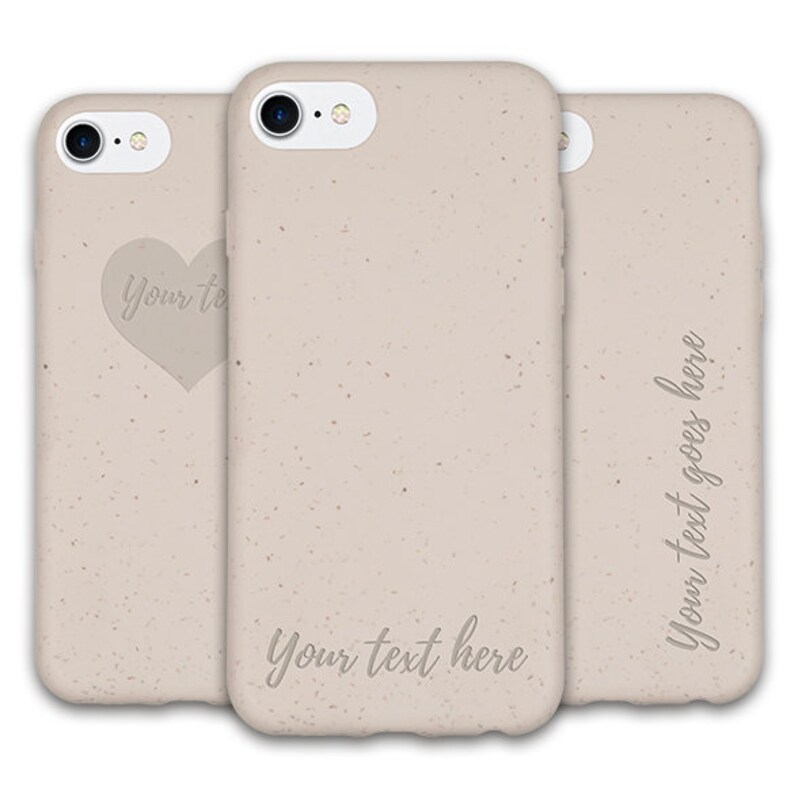 Biodegradable personalization Options Natural White