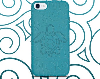 Ocean Turtle Biodegradable iPhone Case – Eco-Friendly, Compostable