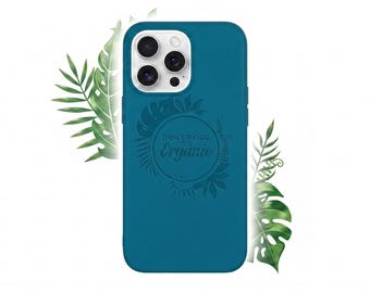 Biodegradable Phone Case for iPhone 17 16 15 14 13 12 11 - Eco-Friendly, Compostable, Plant-Based
