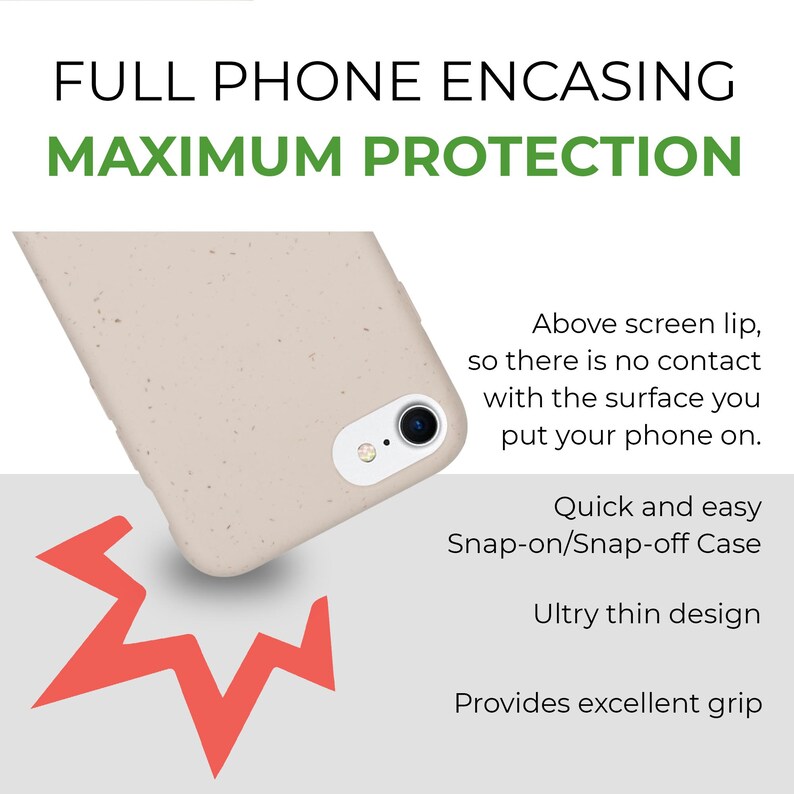 biodegradable Full phone protection case