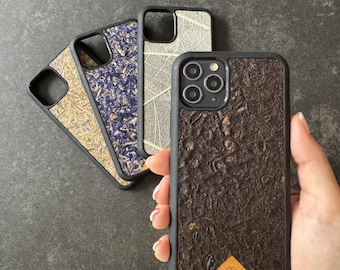 Pressed Flower Phone Case for iPhone 17 16 15, Real Flowers Botanical Case, Eco Friendly Gift
