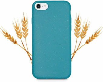 Ocean Blue Biodegradable iPhone Case – Eco-Friendly, Compostable