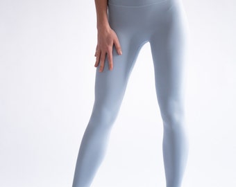 Calça Legging de Yoga de Cintura Alta Elevate Cloud