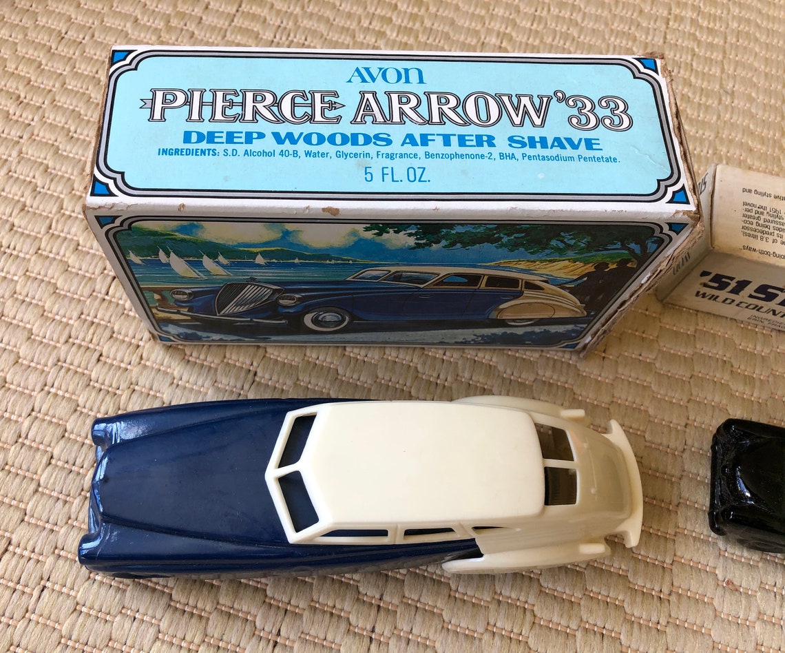 Avon Vintage Men's Cologne Collectible Automobiles Etsy
