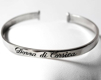 “Donna di Corsica” bangle bracelet