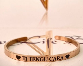 Bracelet TI TENGU CARA