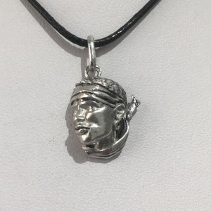 Pendentif Carte De Corse Maure En Argent 925 - Bijou Traditionnel Corse - Neuf Avec Poinçon