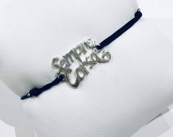 Semper Corsa adjustable cord bracelet