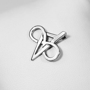 Corsica & Infini pendant Silver 925 rhodium-plated