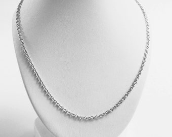 Very thick 925 SILVER Forçat chain