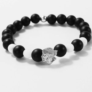Moor&#39;s Head Beaded Bracelet