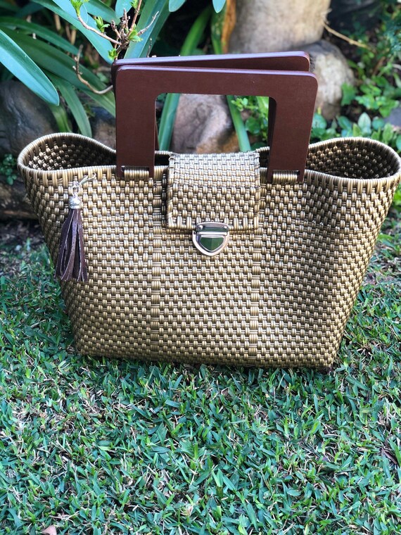 high end beach bags