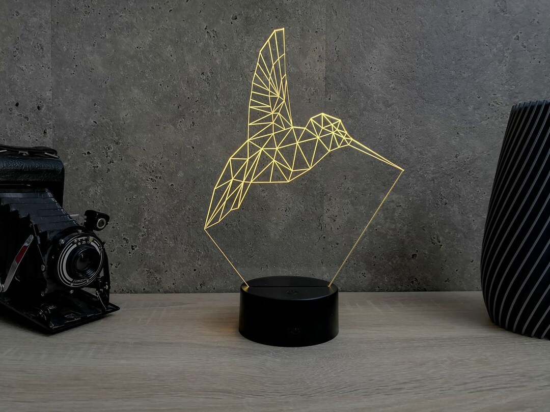 SUPERRUIDALONG Lampe 3D en forme d'aigle avec télécommande - 16 SUPERRUIDALONG Lampe 3D en forme d'aigle avec télécommande - 16