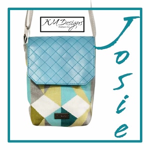 Josie Crossbody Bag w/ Interior Zippered Divider + video tutorial