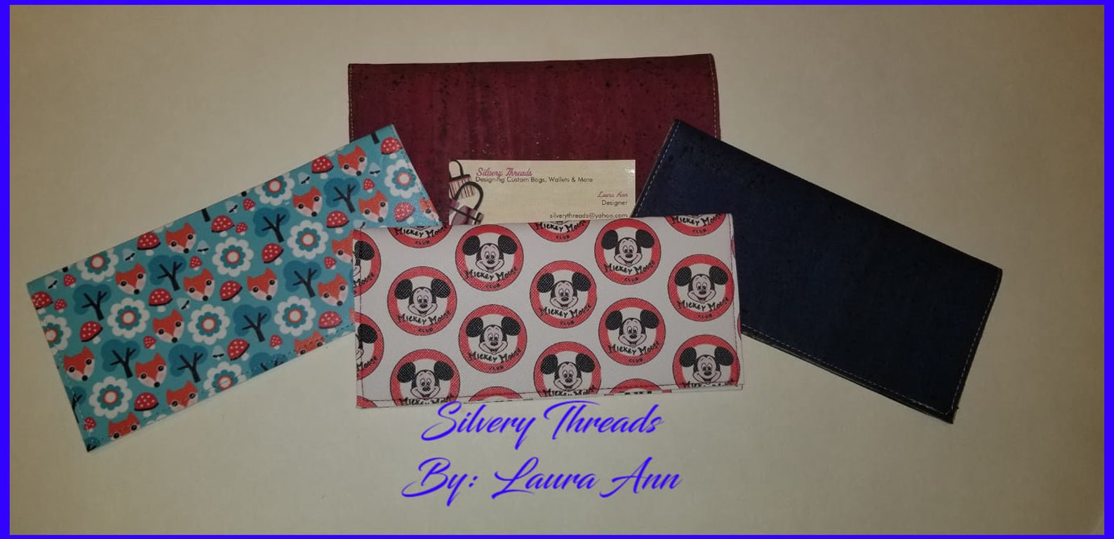 Checkbook Cover PDF Sewing Pattern, Diy, Cork, KM Designs Etsy