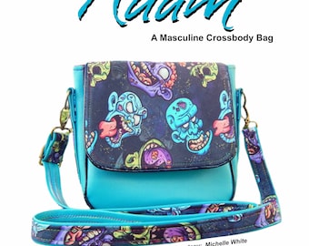 Borsa Adam, Borsa a tracolla maschile, Borsa fai da te, Borsa da uomo